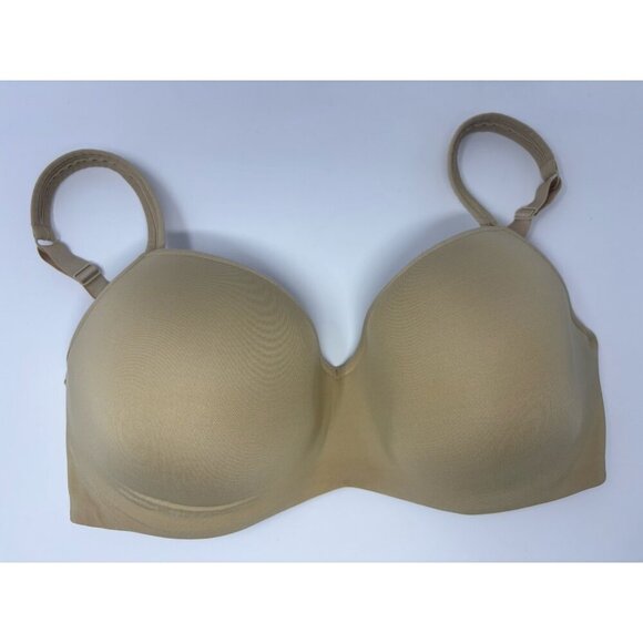 Le Mystere Renaissance Dream Tisha 34E Bra Tan Beige Gigi Underwire - Picture 1 of 10